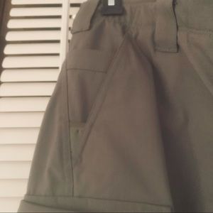 Military green Under Armour tactical patrol pants